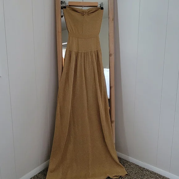 green emerald velvet dress Sequin Cutout Halter Gown – BCBGMAXAZRIA main image 1